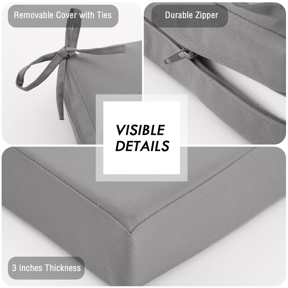 idee-home cushion beside ruler showing correct size and fit