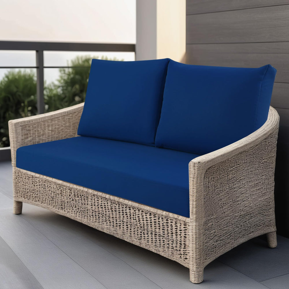 idee-home seat foam cross-section showing 4-inch memory foam for supportive comfort