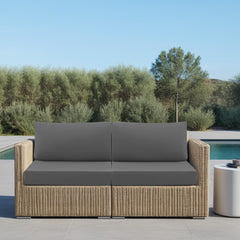 idee-home cutaway of 4-inch medium-firm seat foam showing support