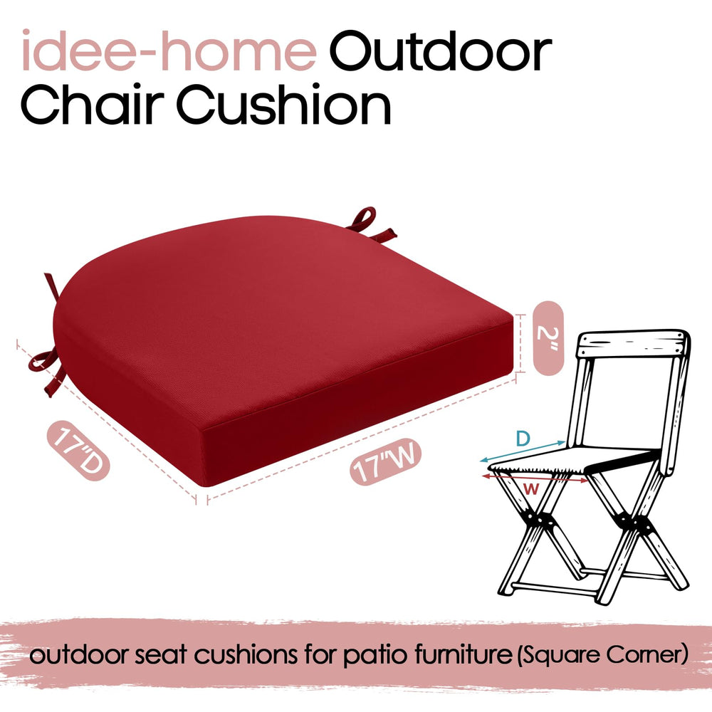idee-home two cushions stacked for compact storage and convenient transport