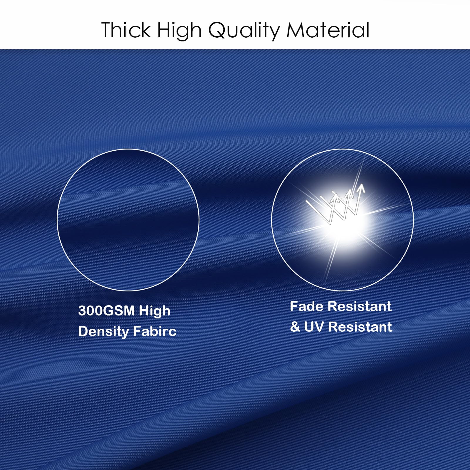 idee-home fabric ties and stitched edges closeup for secure attachment benefit