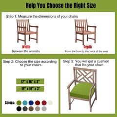 idee-home cushion ties fastened to chair keeping cushions secure