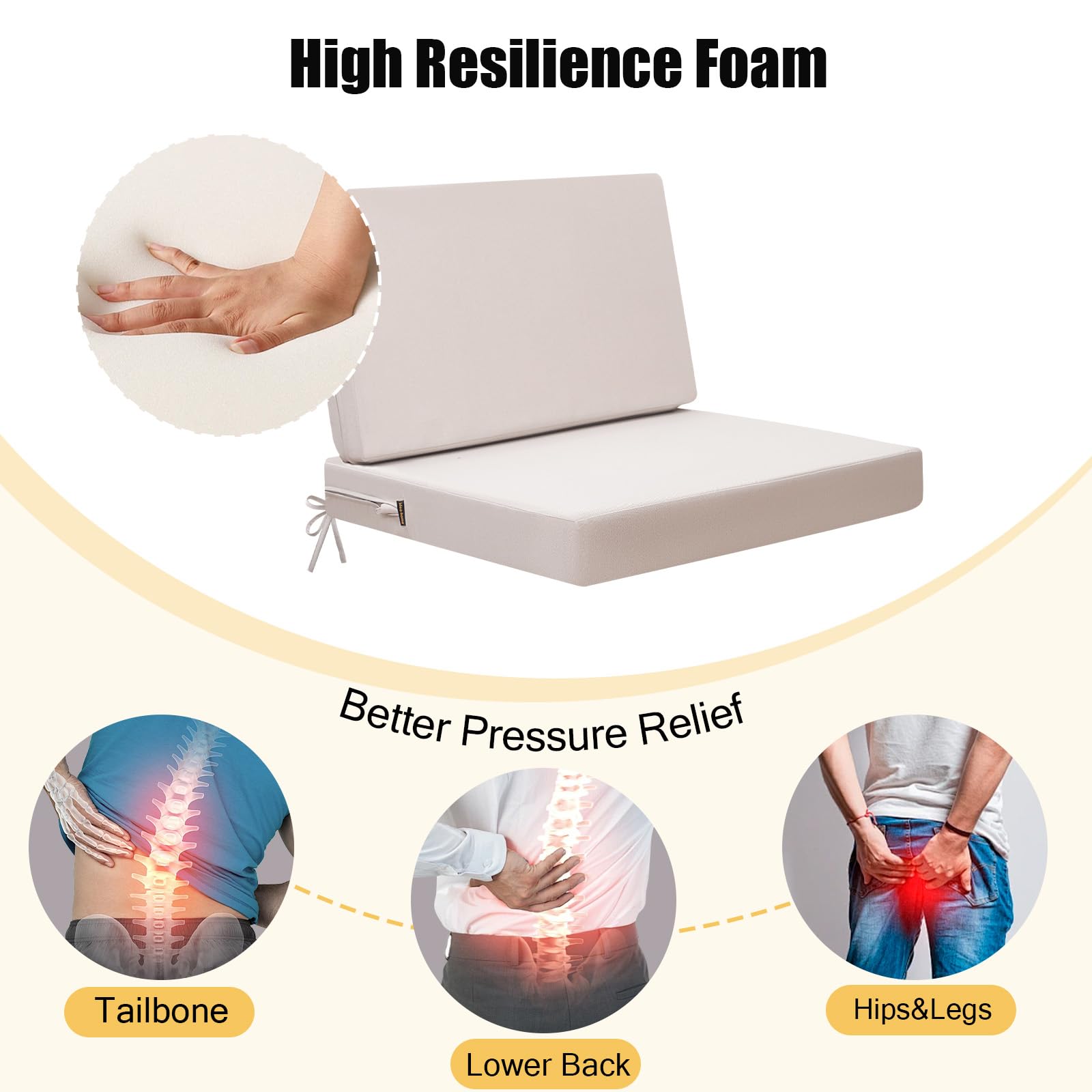 idee-home ties and hidden zipper detail keeping cushions secure and easy-care