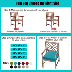 idee-home tie straps detail depicting secure attachment to chairs and stability benefit