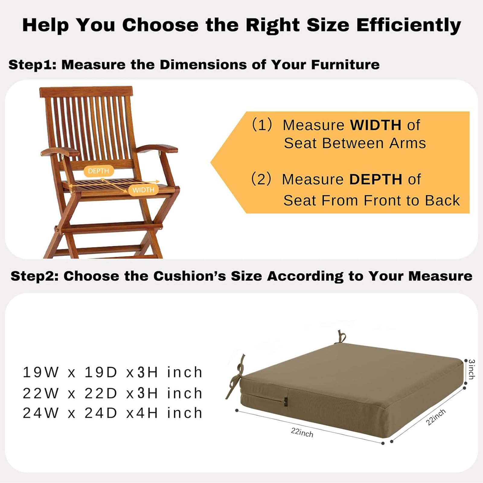 idee-home range of color options displayed for easy style matching