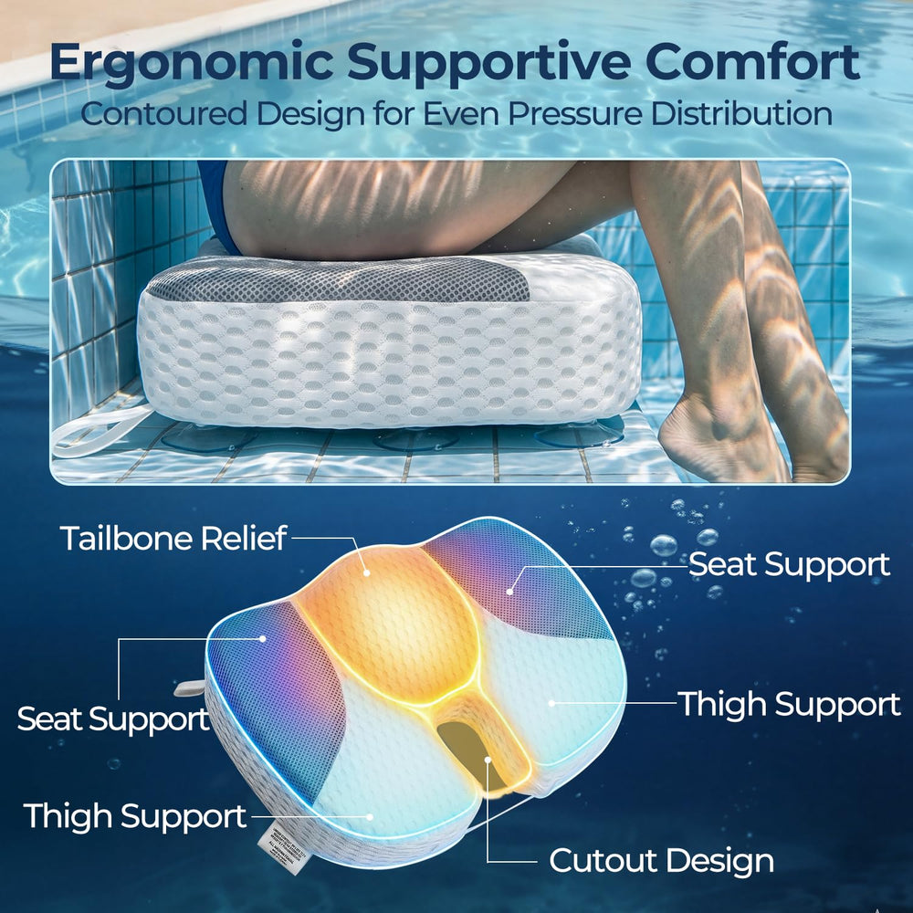 Idle Hippo suction cups detail demonstrating secure non-slip hold in tub