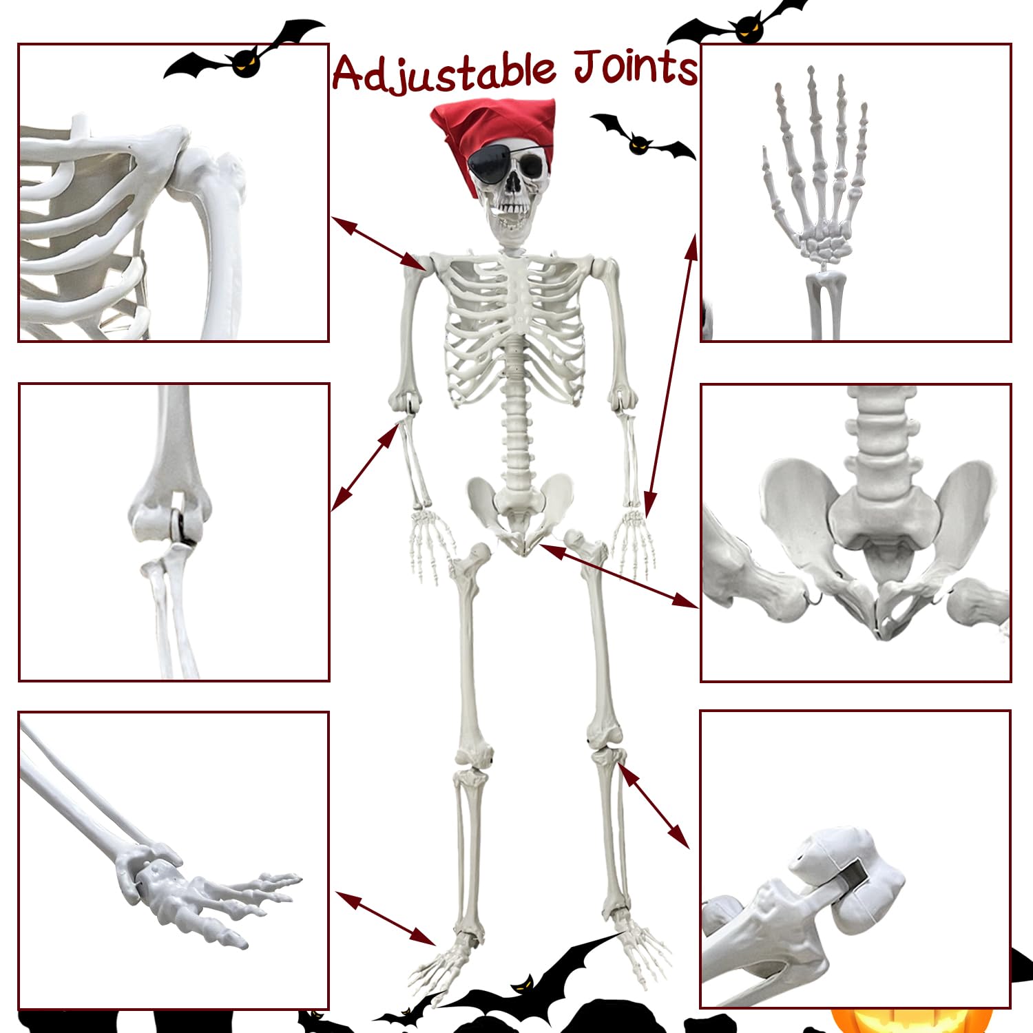 IDMOP detailed shot of bendable joints highlighting adjustable posing benefit