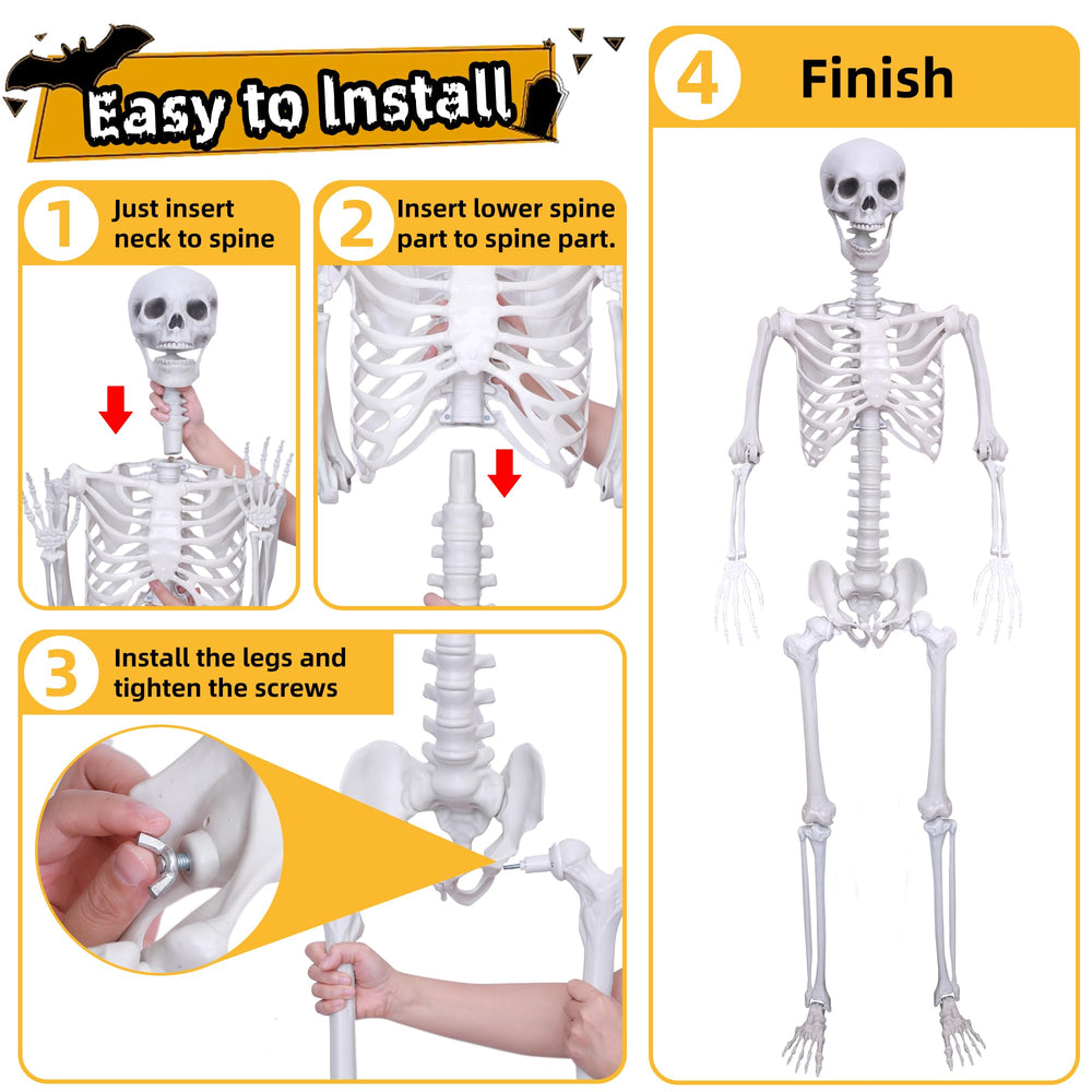IDMOP skeleton parts disassembled for compact storage and easy transport