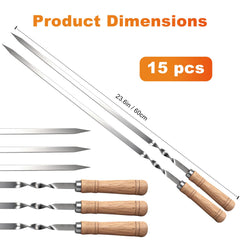 Idong close-up of spiral shaft texture improving food grip during grilling