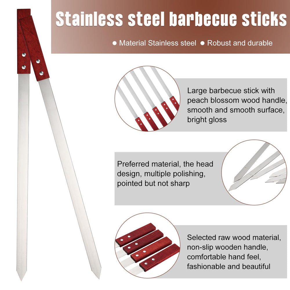 Idong skewers loaded on grill for even searing and easy turning