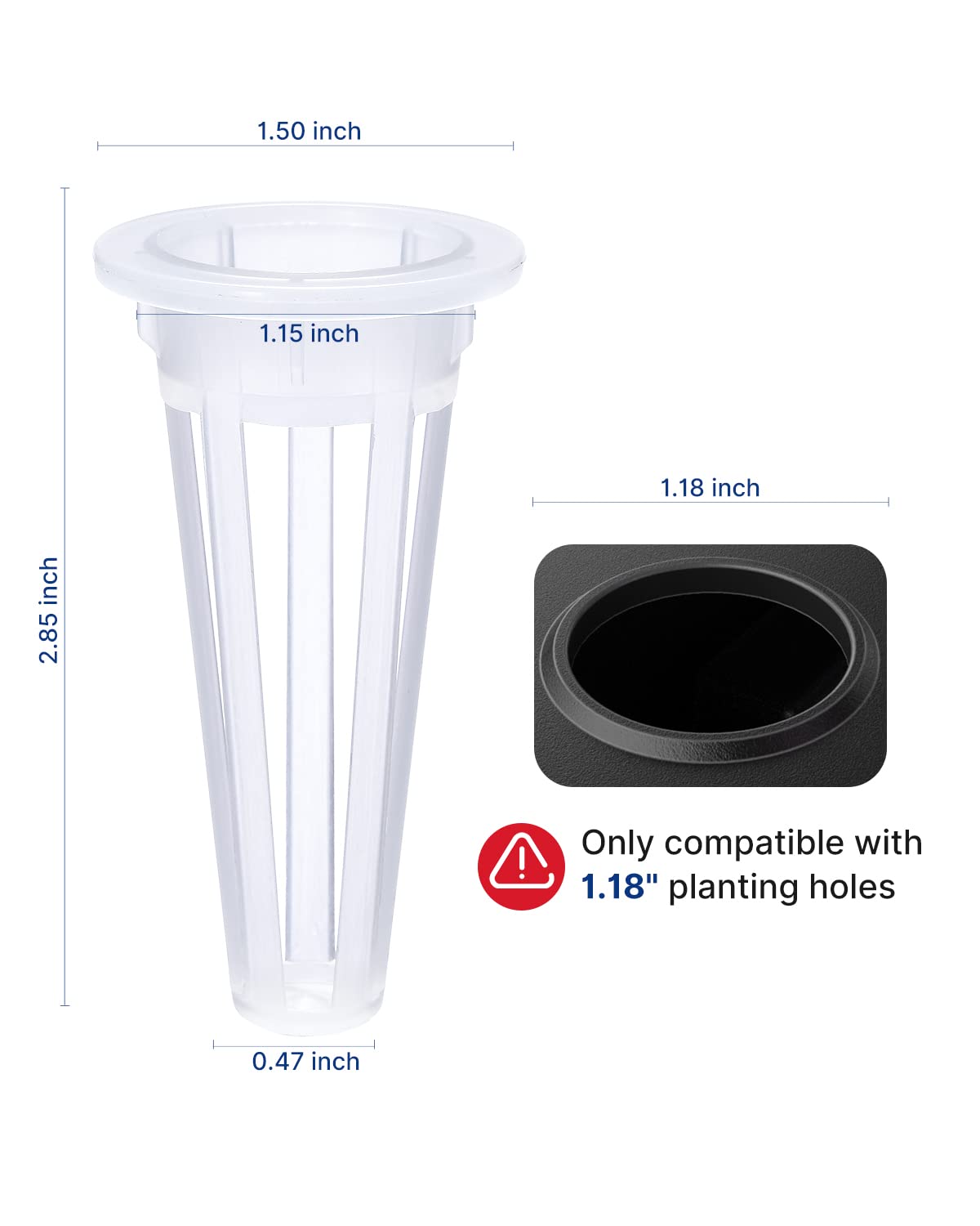 iDOO seed pod kit held in hand for scale showing compact, space-saving size