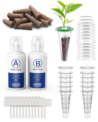 iDOO seed pods front layout showing all kit components and organization benefit