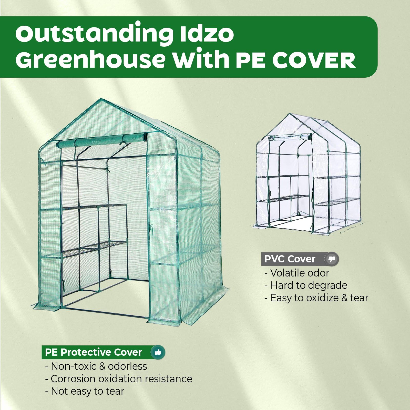 IDZO anchors and ropes showing stable outdoor fixation benefit