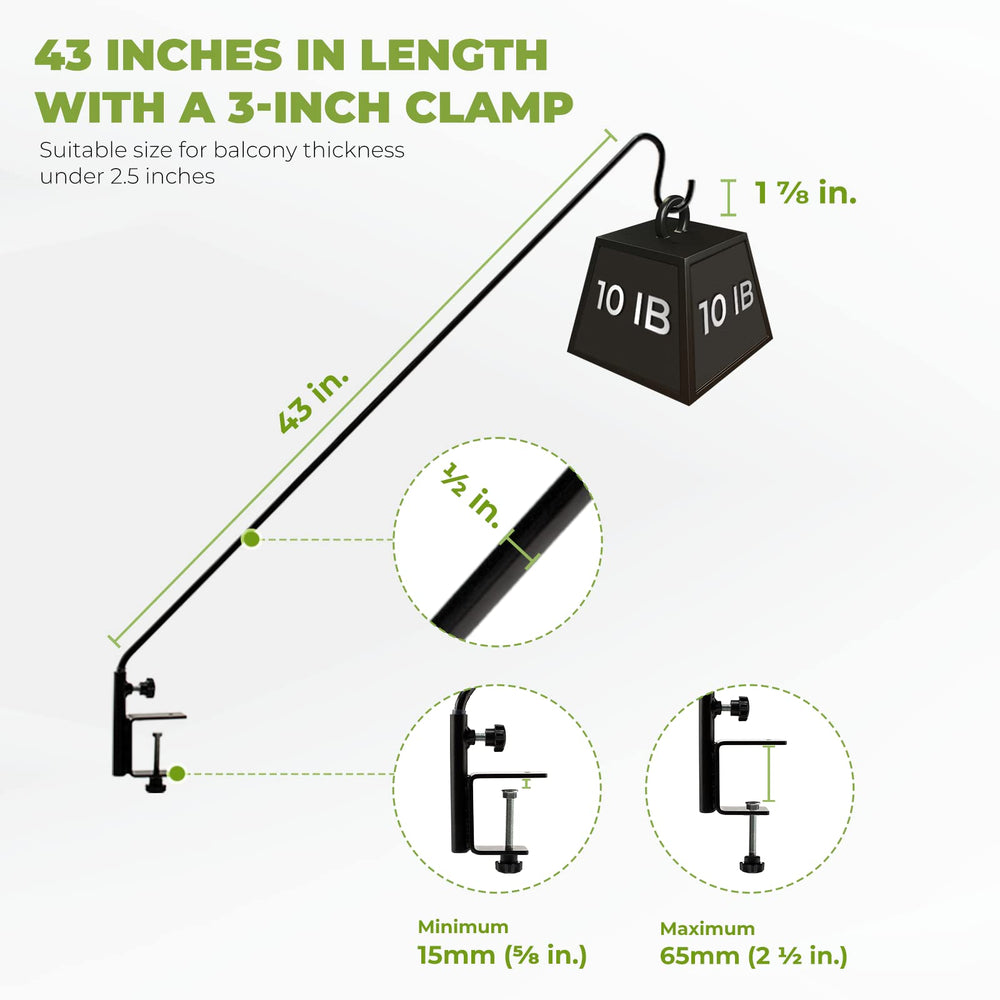 IDZO clamp close-up showing reinforced fillet weld and long-lasting strength benefit