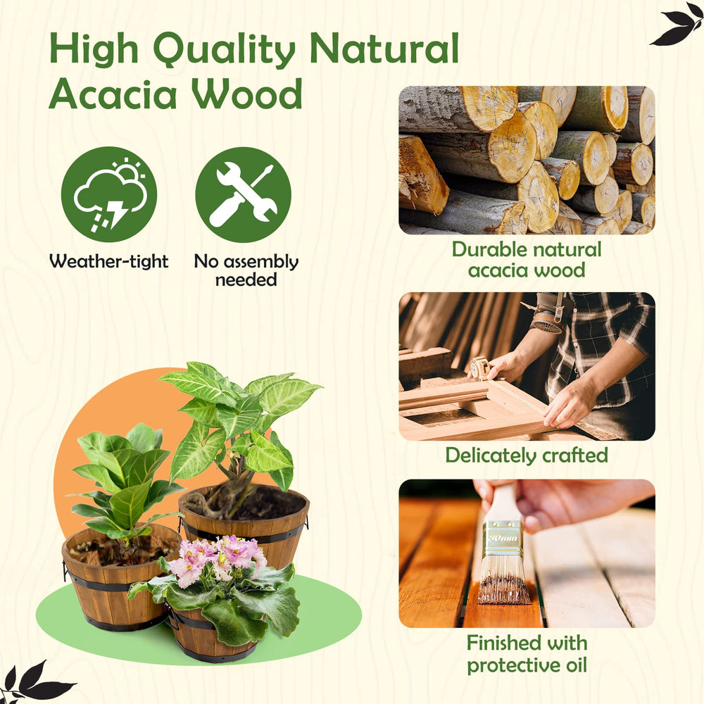 IDZO close-up of acacia wood grain highlighting durable natural texture and beauty