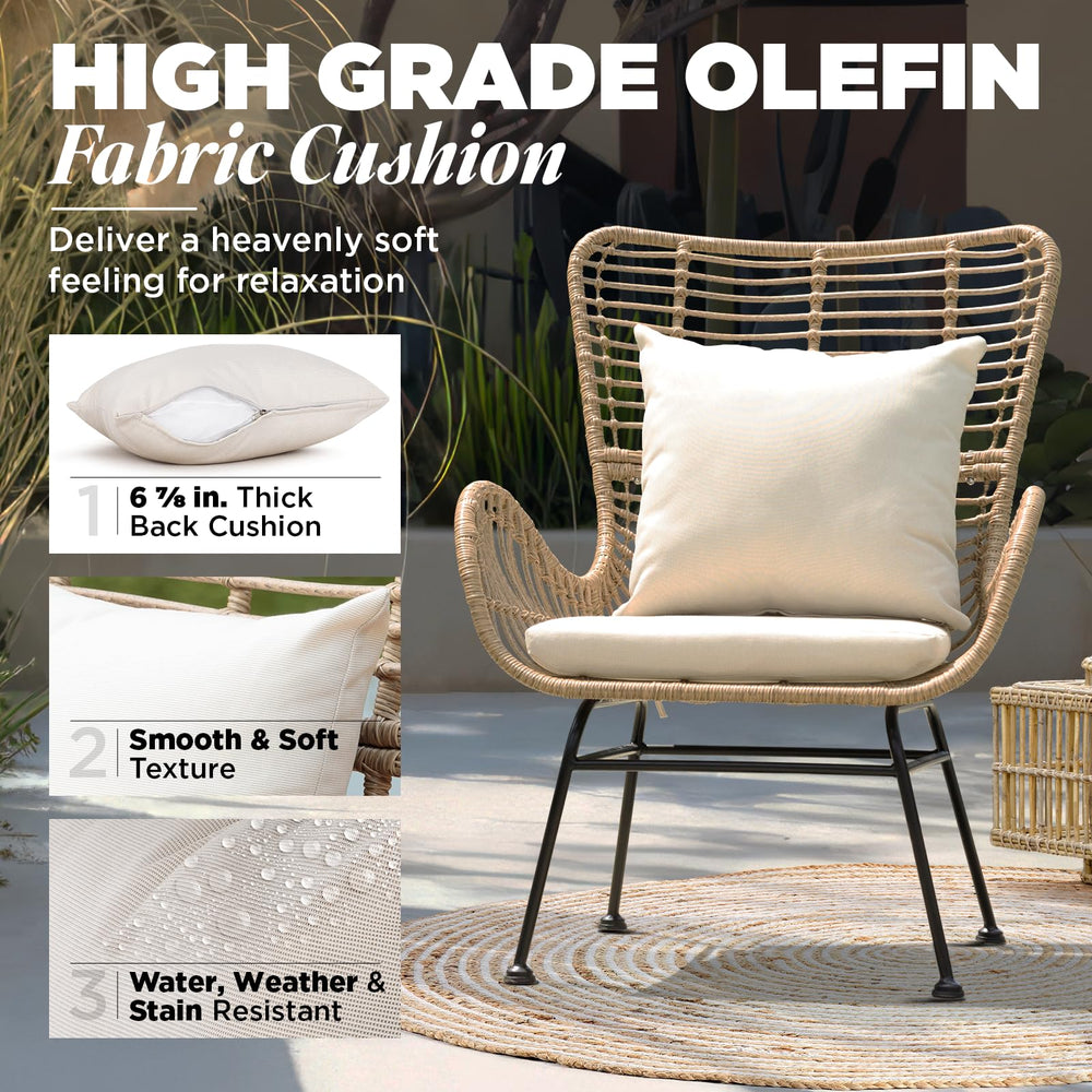 IDZO tight wicker texture detail highlighting UV resistance and long-lasting look
