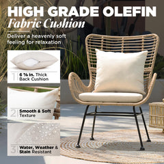 IDZO tight wicker texture detail highlighting UV resistance and long-lasting look