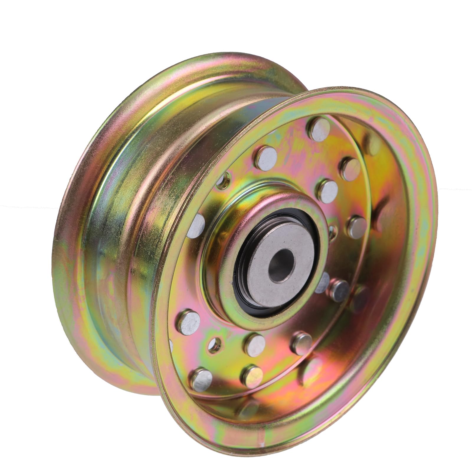 IEQFUE front view pulley showing mounting face and correct fitment benefit