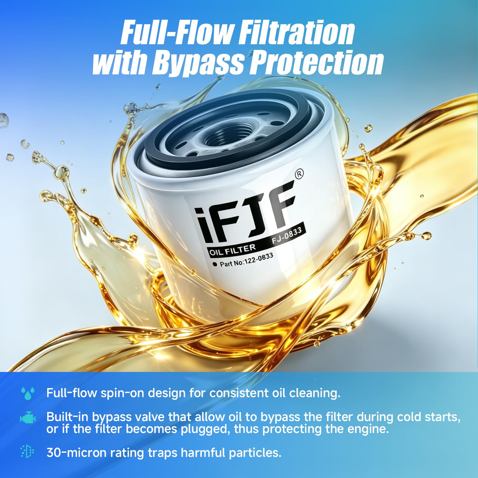 iFJF filters pictured at an RV campsite illustrating reliable backup power maintenance