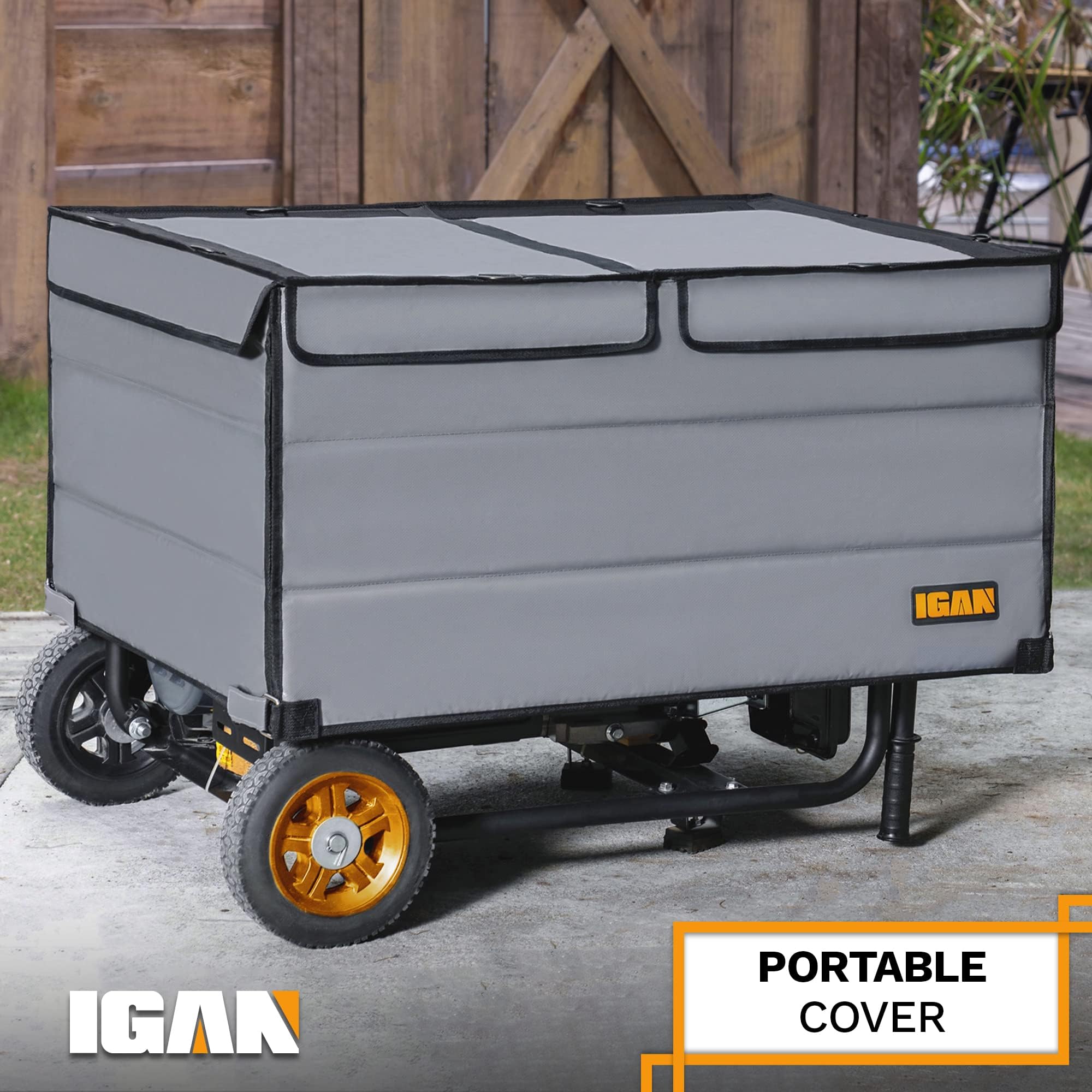 IGAN disassembled storage kit demonstrating compact transportability