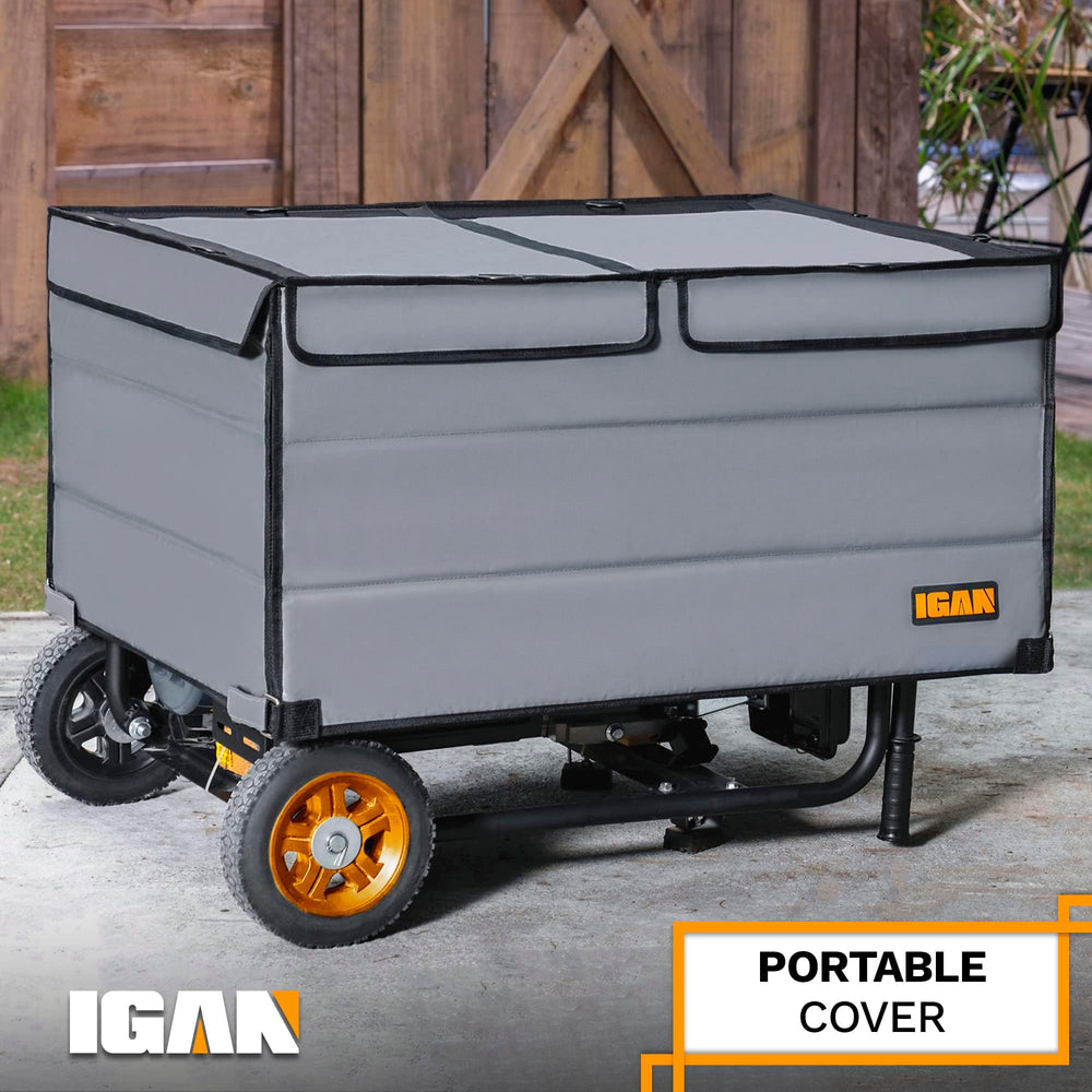 IGAN disassembled storage kit demonstrating compact transportability