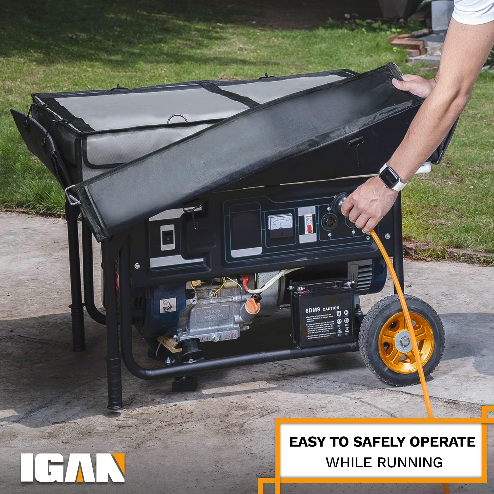 IGAN side access view exposing control panel protection and convenience