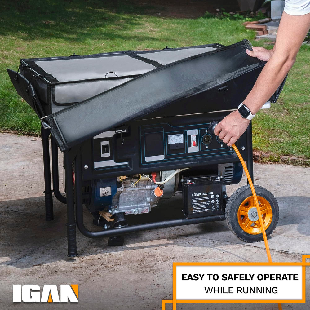 IGAN side access view exposing control panel protection and convenience