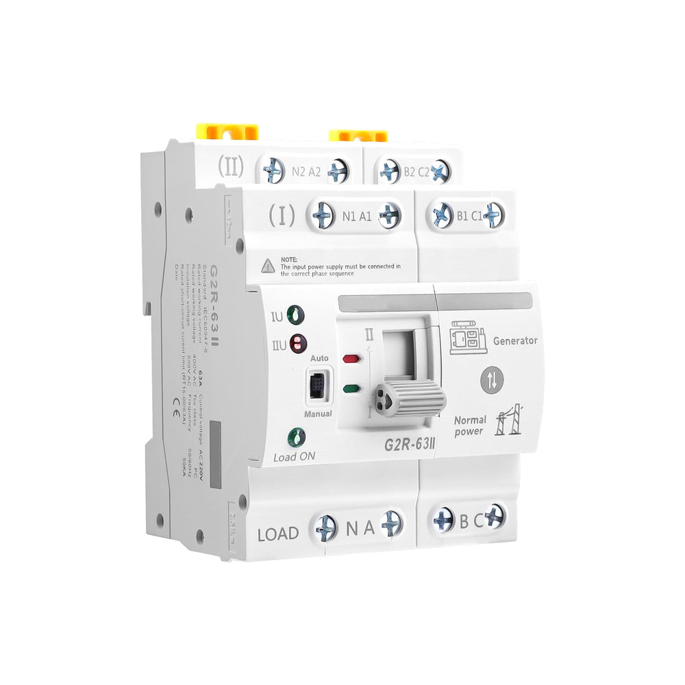 IGEYAPA front panel showing DIN rail mount for easy installation
