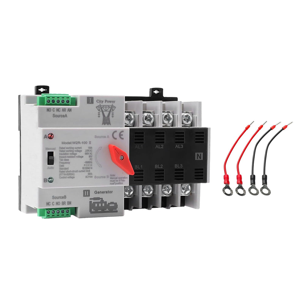 IGEYAPA vista frontal del interruptor para conmutación rápida y segura