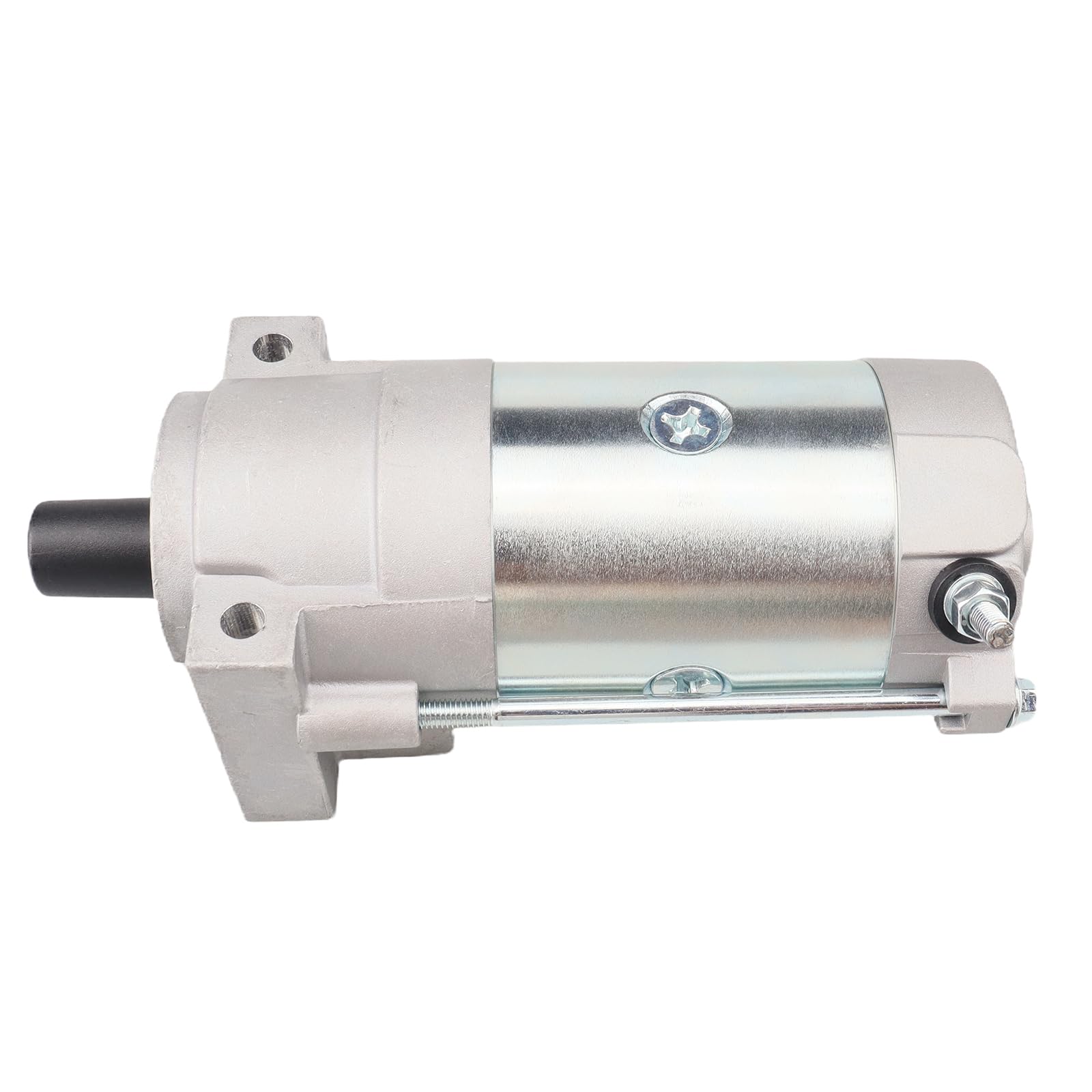 Iggniopt starter motor front view showing sturdy housing and clean fit