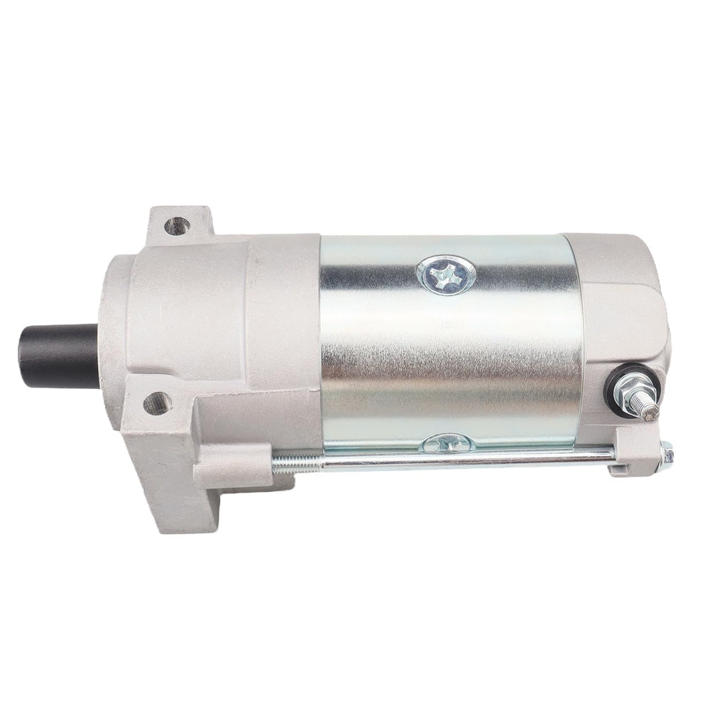 Iggniopt starter motor front view showing sturdy housing and clean fit