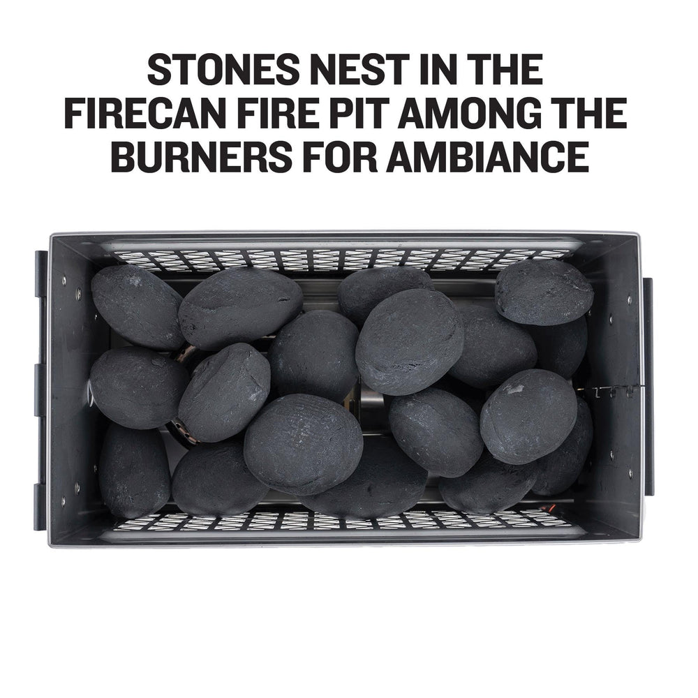 Ignik Moon Rocks held in hand showing lightweight size and easy transport benefit