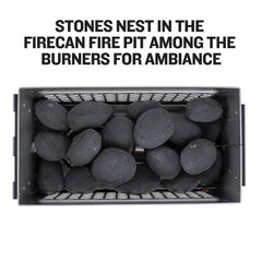 Ignik Moon Rocks held in hand showing lightweight size and easy transport benefit