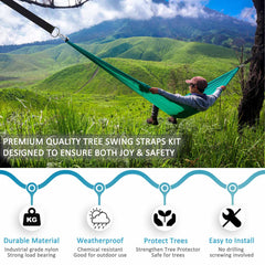 igolfluck protector sleeve wrapped on branch protecting tree and strap