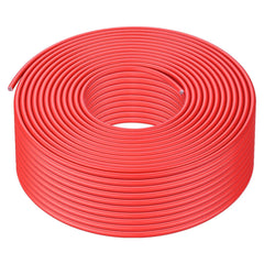 iGreely front coil of 200ft 10 AWG red wire showing spool and label, durable supply