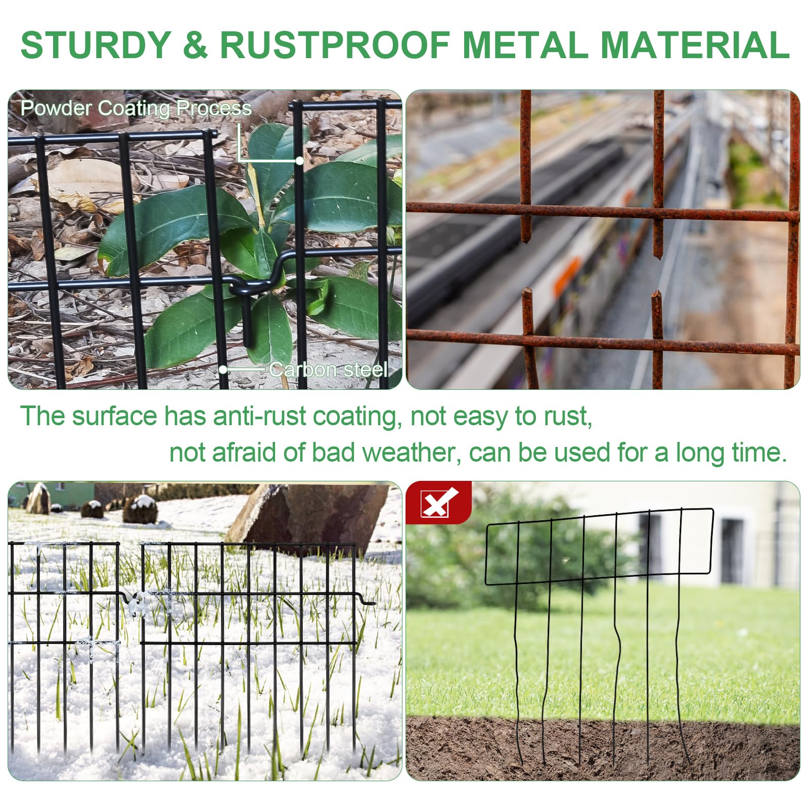 iGreely installed around flowerbed protecting plants and defining edges