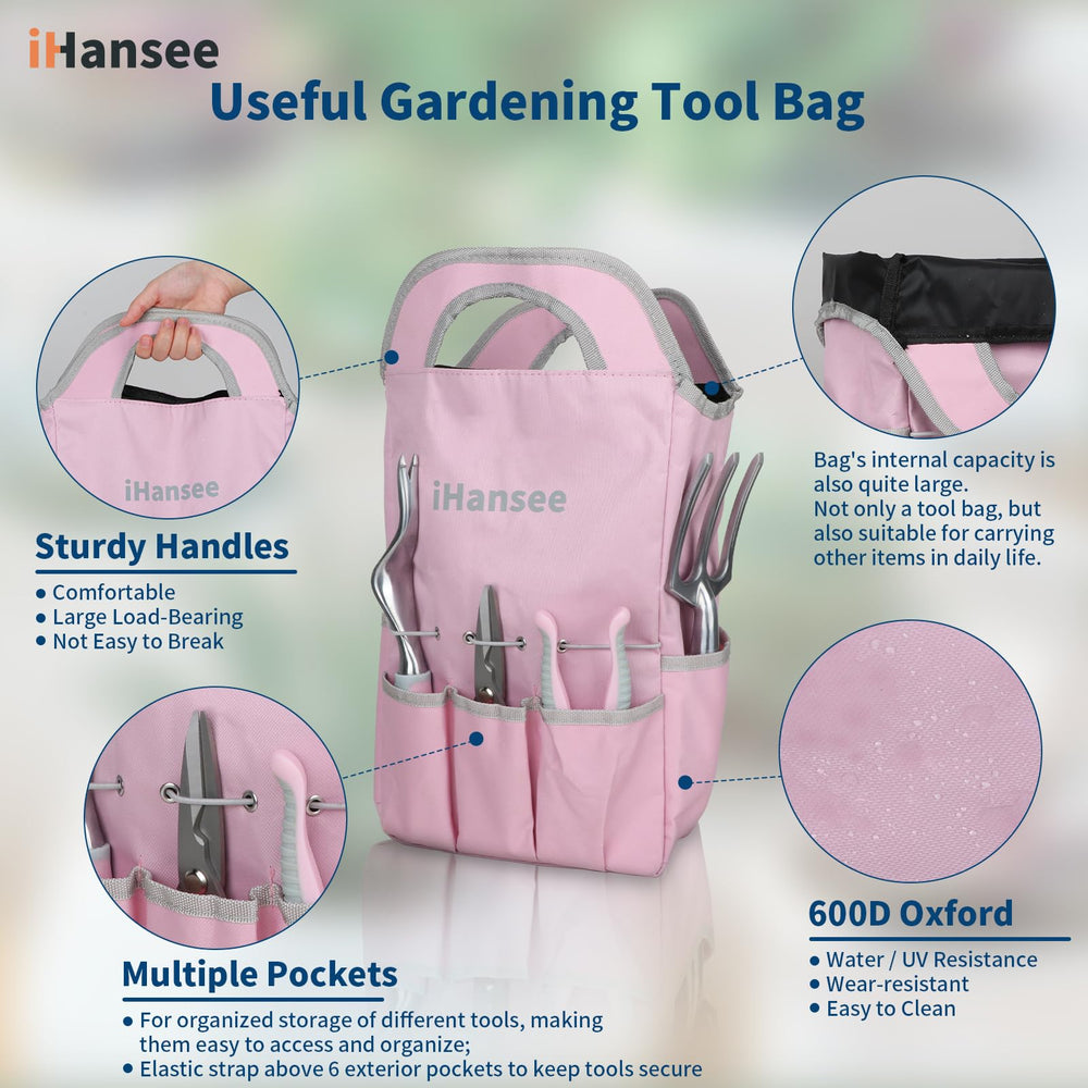 iHansee kneeling pad with tools in use offering knee comfort