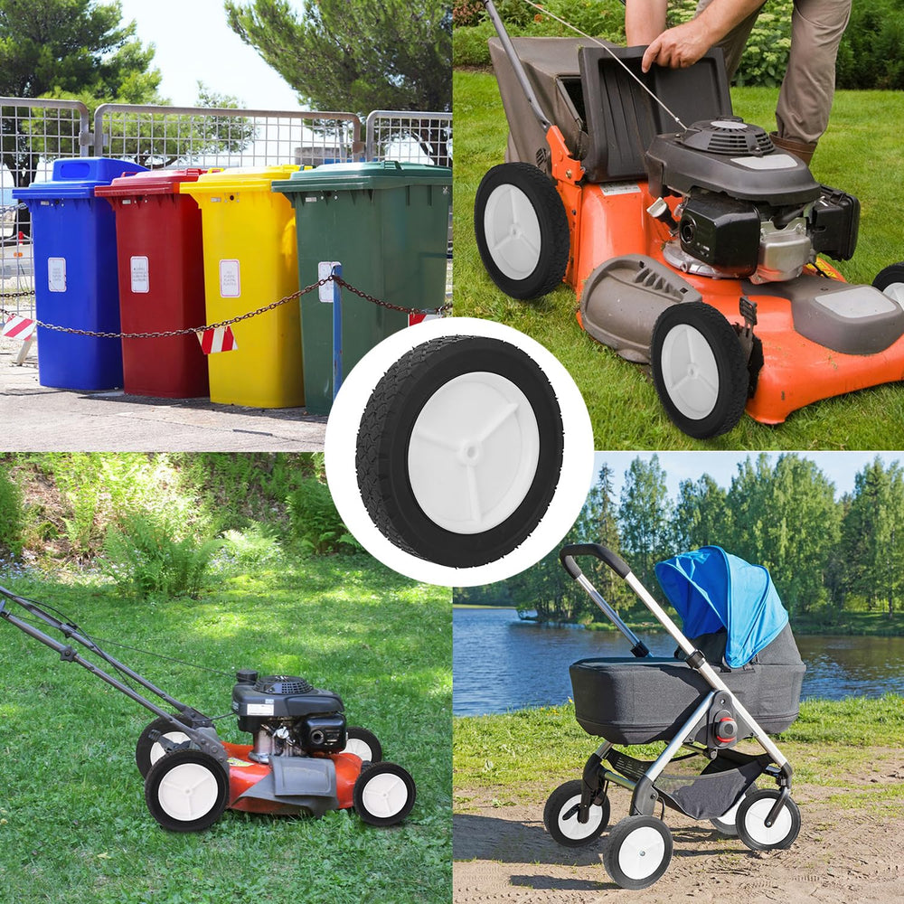 IHDYPPEW wheel fitted on wagon and tricycle prolongs equipment use