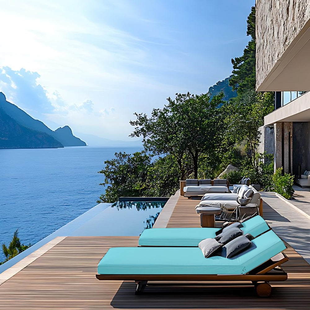 Iheqard lifestyle patio setting with cushions enhancing outdoor relaxation
