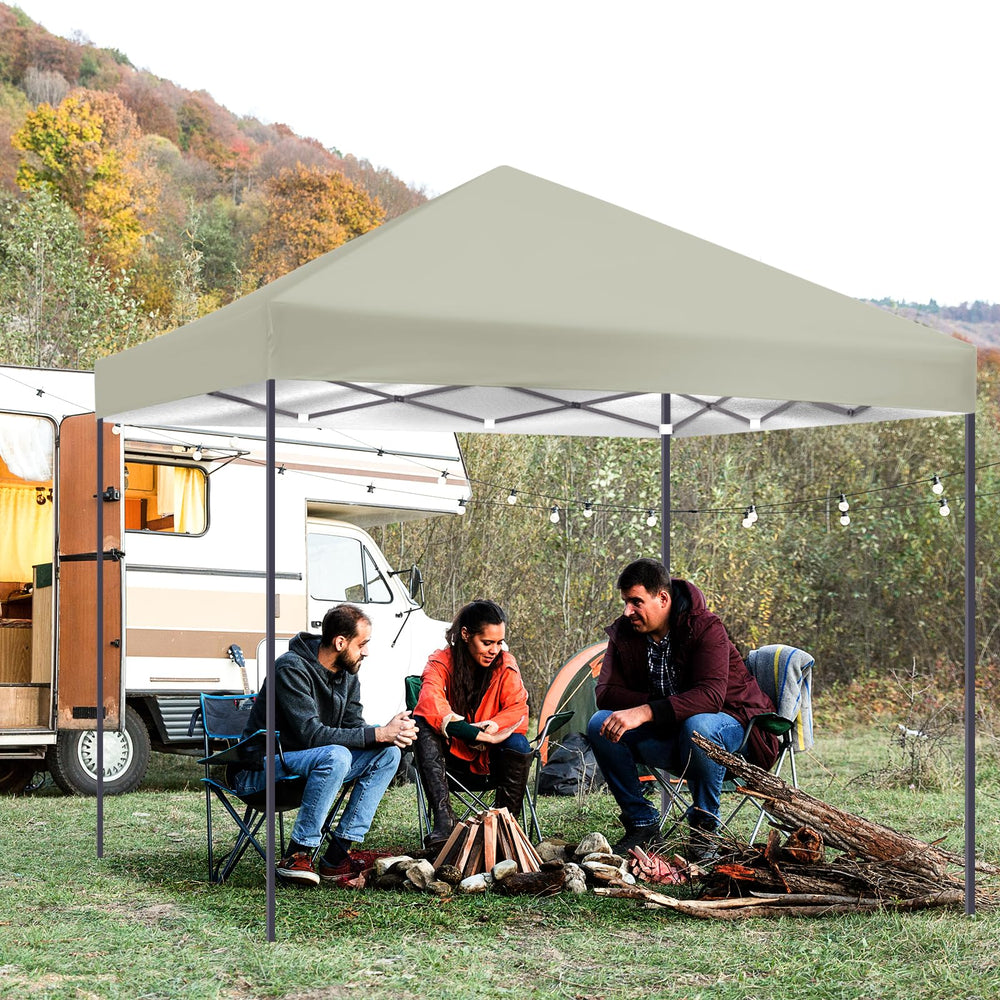 Iheqard folded canopy top in storage bag showing portability and compact storage