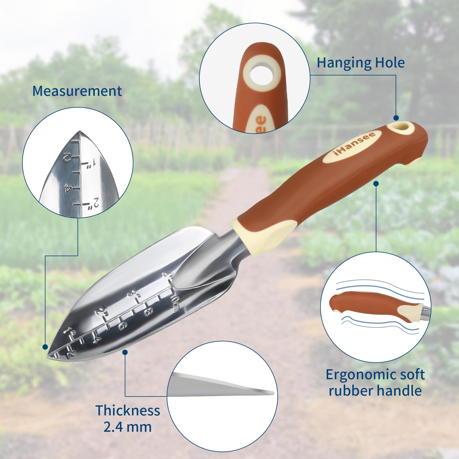 iHansee apron pockets and gloves detail offering quick access and hand protection