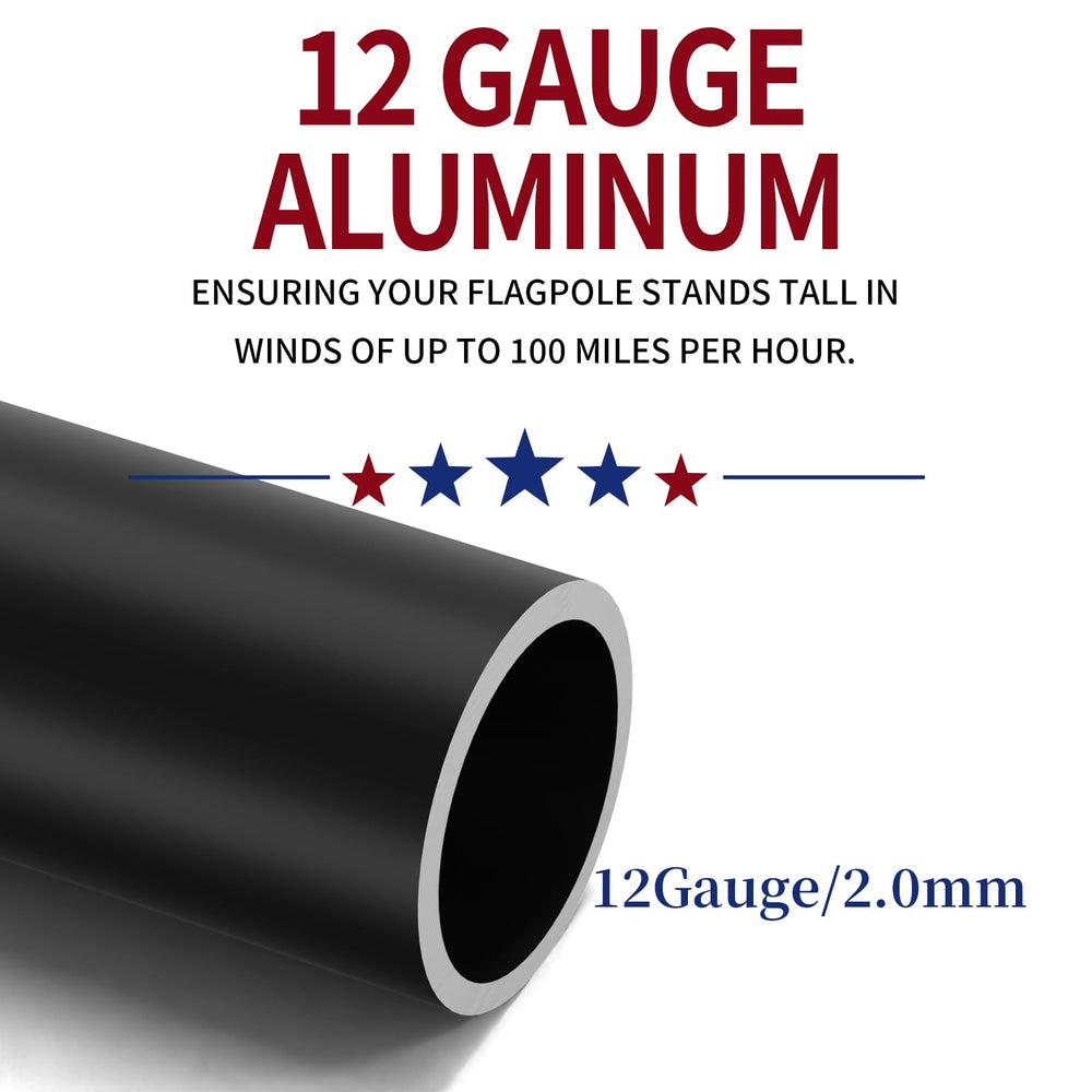 IIOPE close-up of 2.0 inch large bottom tube showing enhanced in-ground stability benefit