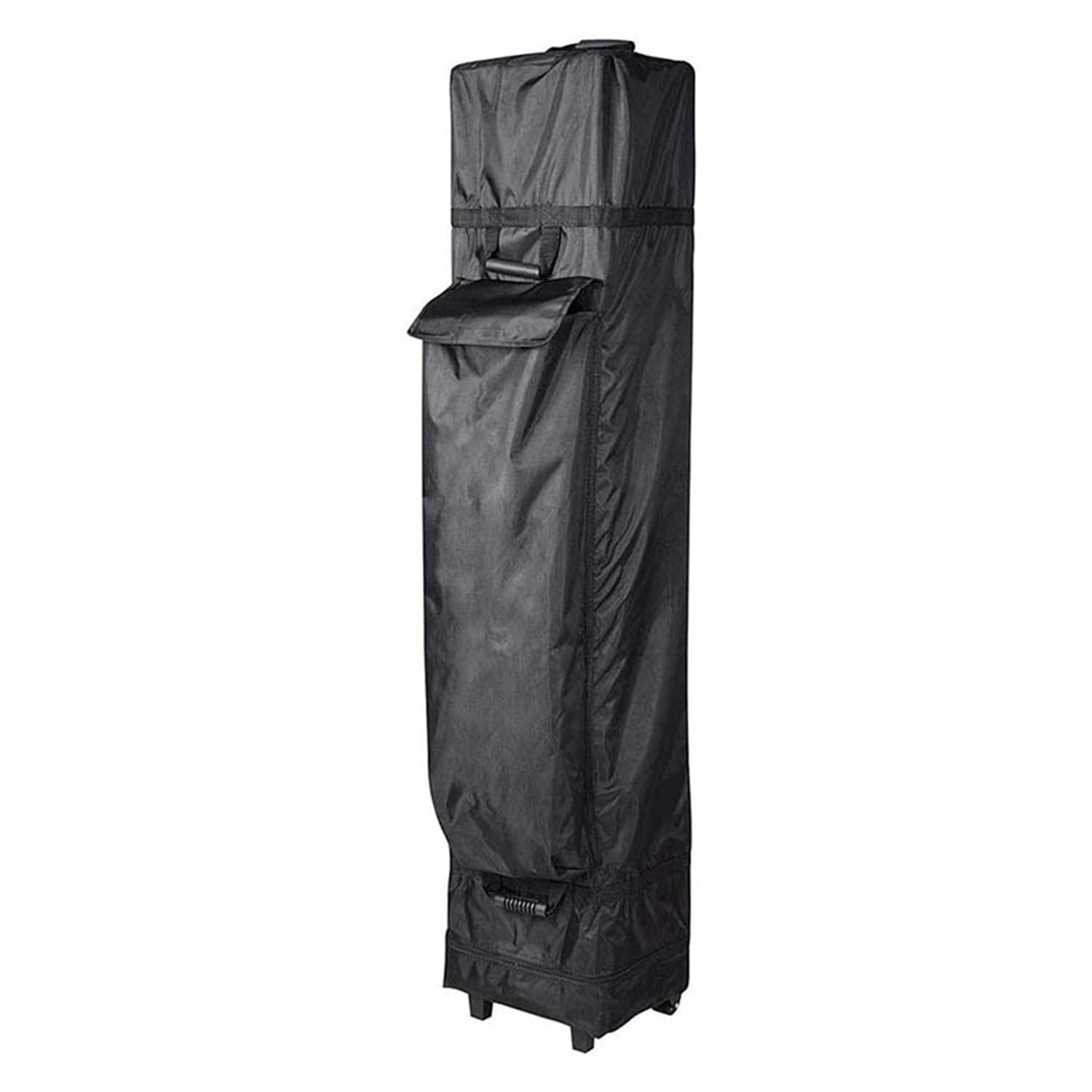 ikare front view of bag showing full-length zipper and weatherproof benefit