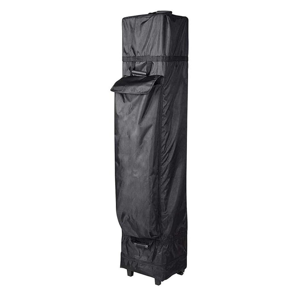 ikare front view of bag showing full-length zipper and weatherproof benefit