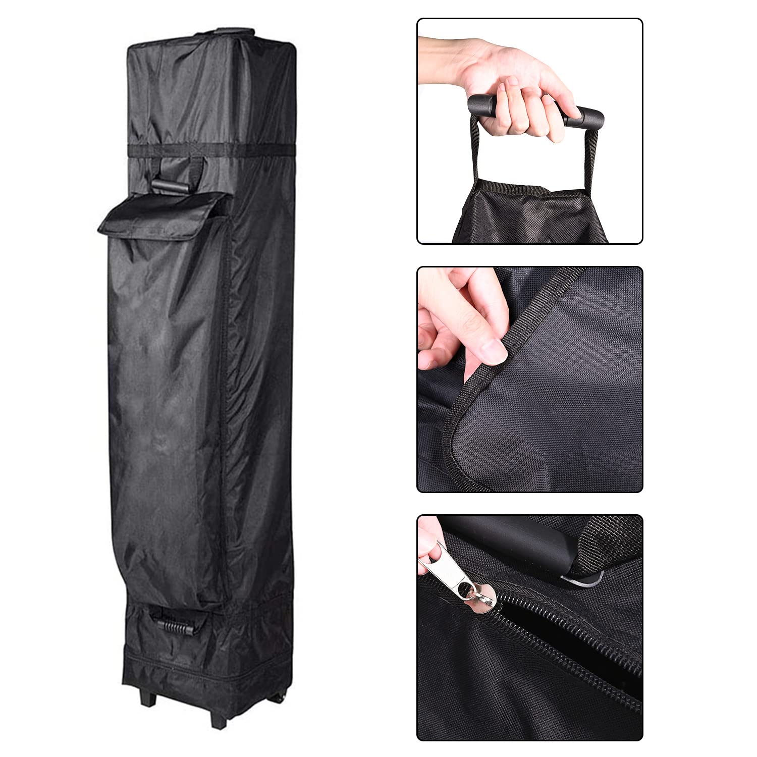 ikare three-handle lifting showing top and side handles for easy carrying