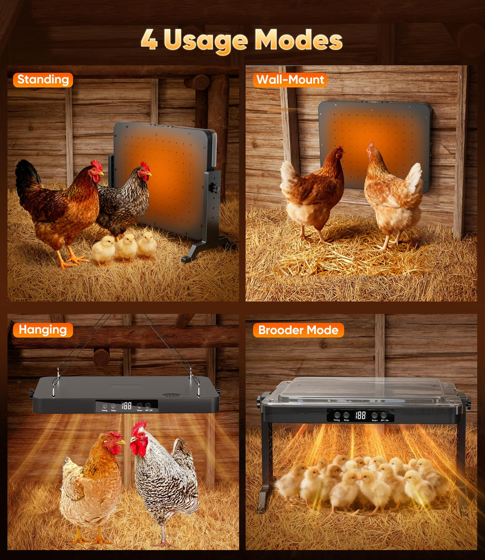 ILOJUST remote control and display for easy temperature and timer adjustments