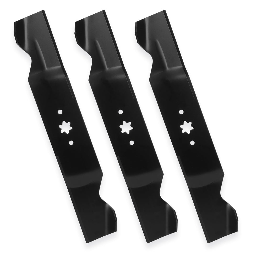 ILONPA blade front view showing full 54-inch replacement and improved cut