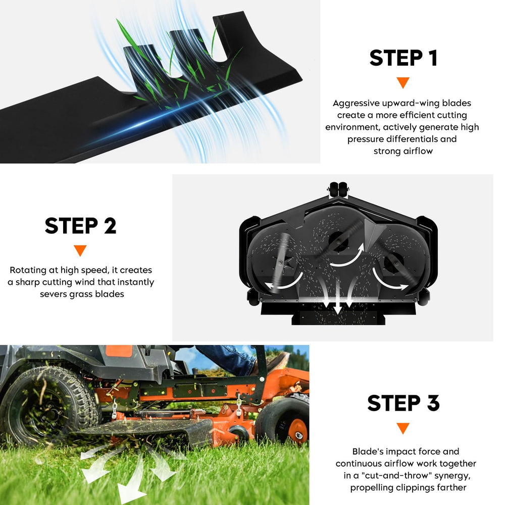 ILONPA painted cutting edge close-up protecting against rust and injury