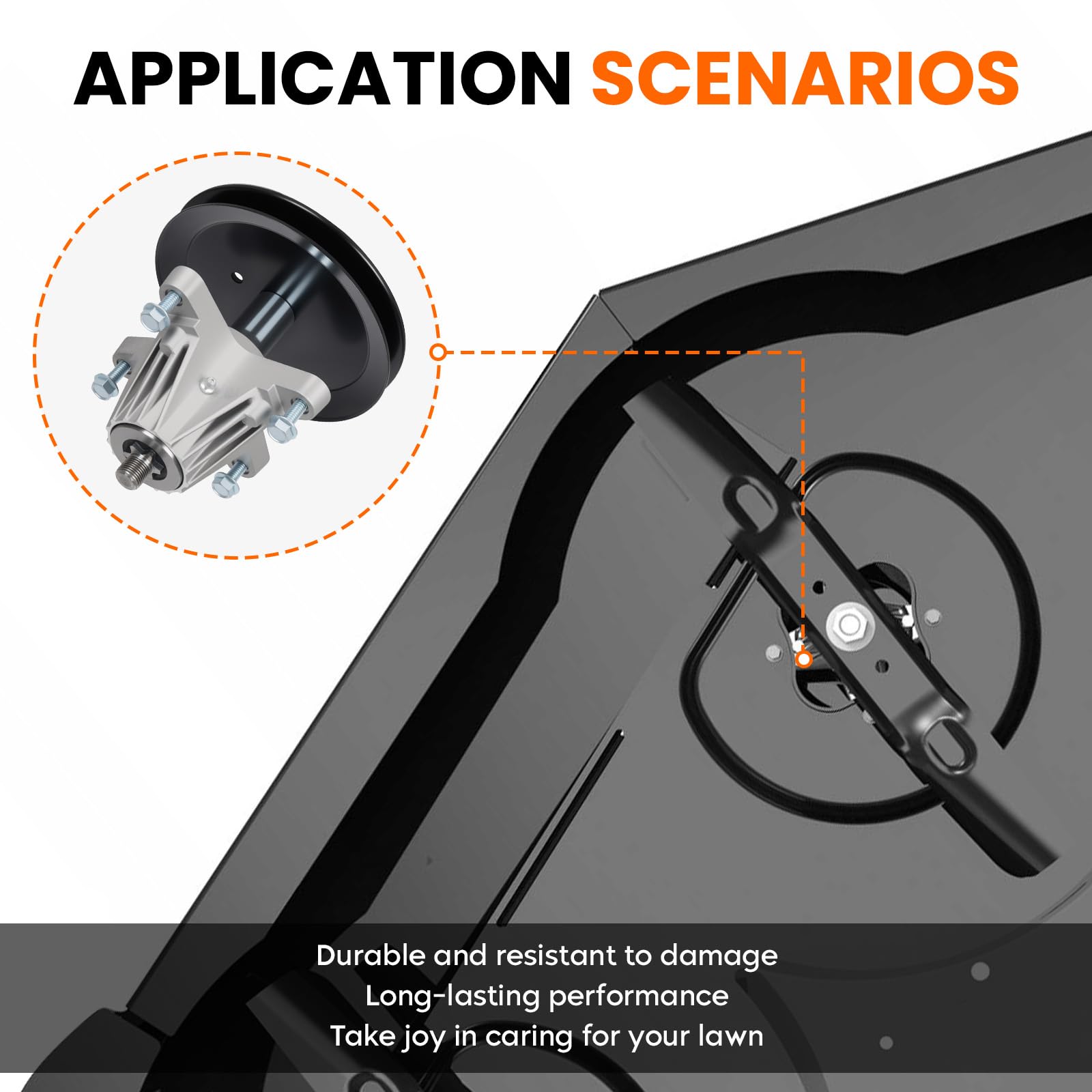 ILONPA old vs new spindle comparison showing upgraded condition and reliability