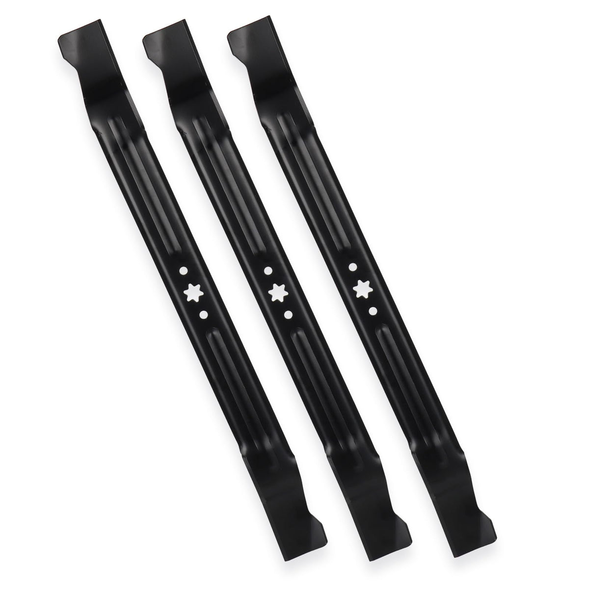 ILONPA front view of 30-inch blades showing fit and finish that ensures reliable replacements